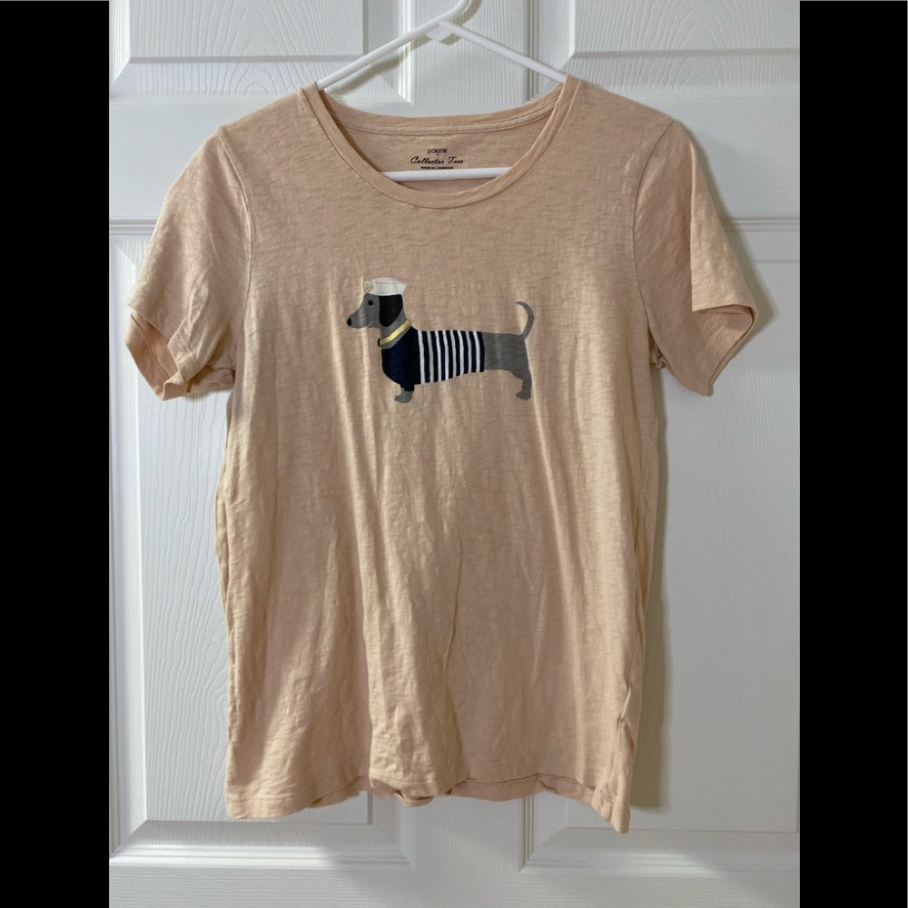 J. Crew Dachshunds tee